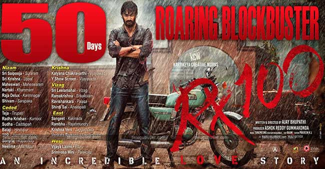 rx 100 movie 50 days record