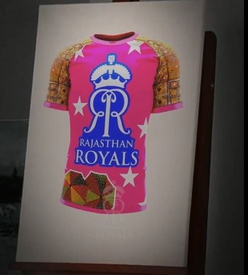 Sports: Rajasthan Royals new jersey unveiled by Chahal